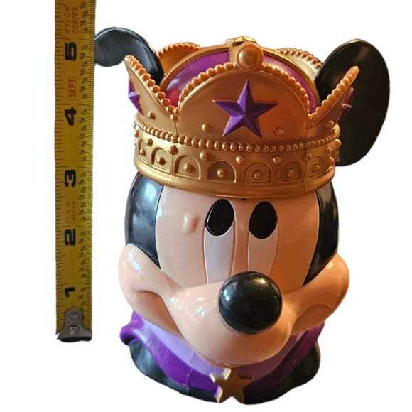 Disney Mickey Mouse Flip Top King Crown Cup Disney On Ice Mug - Picture 5 of 5